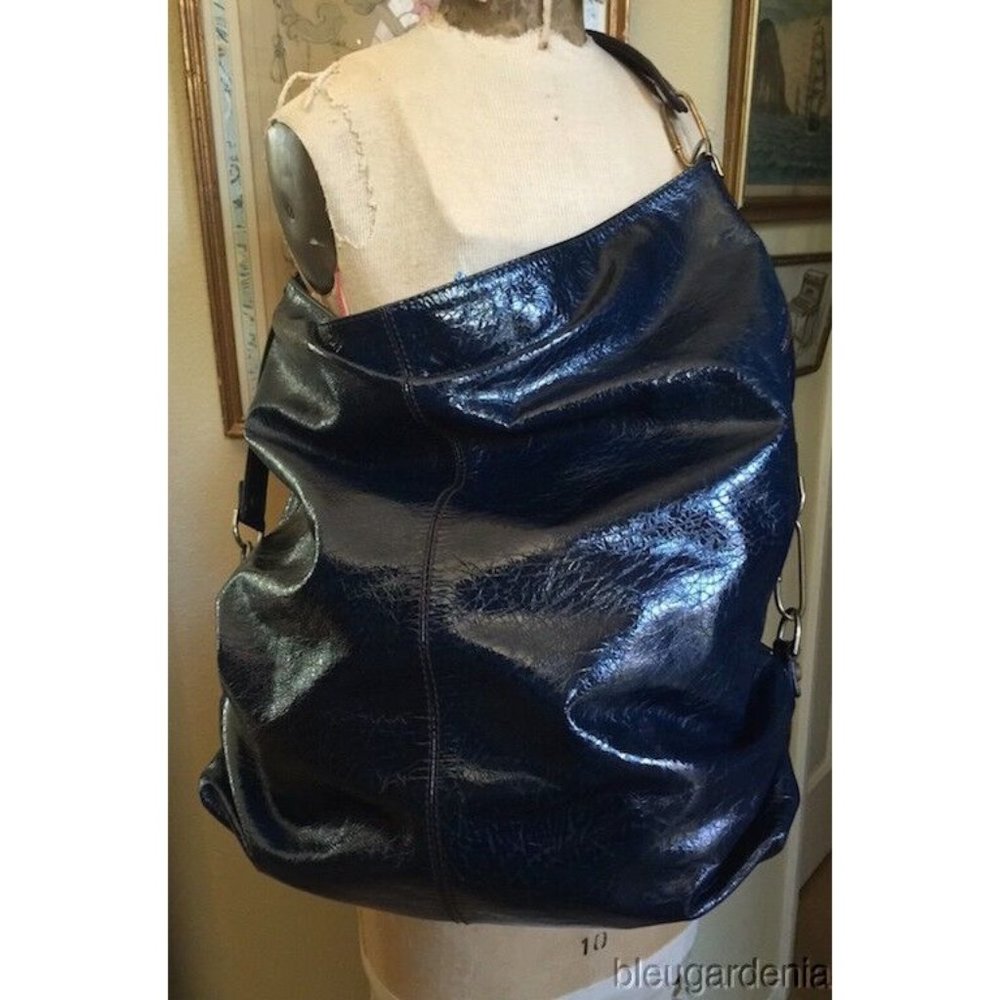 Genuine Designer Handbag ~ Lanvin ~ Paris ~ Made in Italy ~ Patent Leather